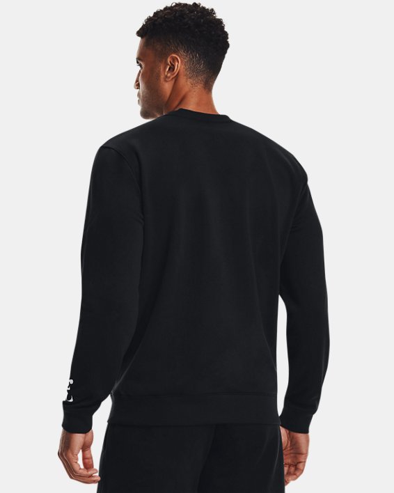 Men's UA Chinese New Year Rival Fleece Crew in Black image number 1